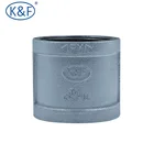 Fire system components malleable cast iron pipe fittings socket part threaded