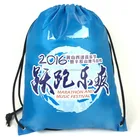 Custom printed high quality cheap Waterproof Polyester Nylon Drawstring backpack Bag