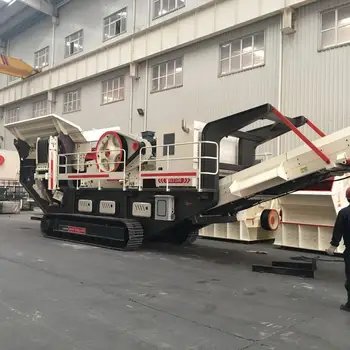 crawler mobile crusher in Russia for Siberia cold weahter 30 degrees below