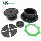 Raise Access Floor Plastic Pedestal(Outdoor floor adjustable support system)