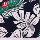 Summer thin floral printed clothing cotton linen fabrics for dresses