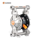 GODO QBY3-20/25 Stainless Steel Pneumatic Diaphragm Pump Industrial Pump Farming Water Pump