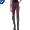 China Equestrian Clothing Manufacturer Custom Women Breeches Horse Riding Jodhpurs With Silicone