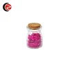 Pink 28MM Paper Clips in Glass bottle
