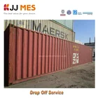 Drop off service one way charge lease for the used container
