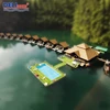 Multi-purpose water pontoon hotel resort design construction