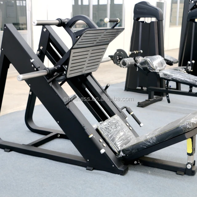 commercial gym leg press , leg curl , leg exercise machine in