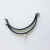 Galvanized steel ventilation pipe clamp for air duct with PVC or EPDM rubber lining