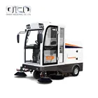 2018 Hot Sale Automatic Electric Powered Runway Pavement Floor Dust Cleaning Machine Vacuum Street Sweeper Truck