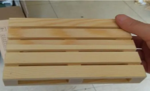 wholesale custom sublimation mini wood pallet coasters for drink“