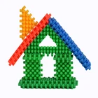 2019 Good quality small plastic educational building blocks for kids