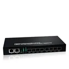 Ethernet Ip Optical Media Converter 8 Port Sfp Media Converter With 2 Rj45 Gigabit Optical Fiber Ethernet Switch For Ip Camera