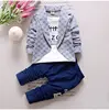 2018 Newest Boys 2PCS Set Cotton Clothing for Little Boys Kids for Children's High Quality Pants Two Jacket Tops