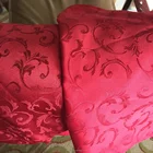 woven jacquard 100% polyester table cloth for Sales promotion for table