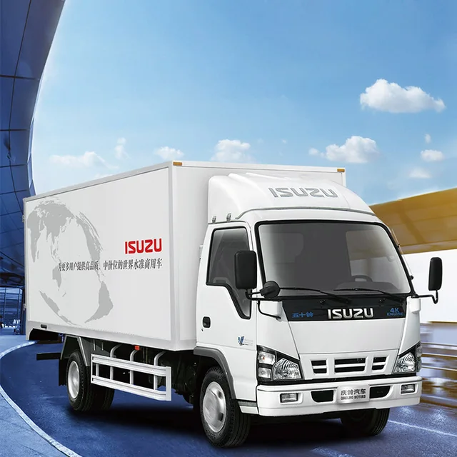 isuzu van cargo truck