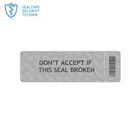 Rolls sealed strip webcam warranty void if seal broken removed label white color security sticker