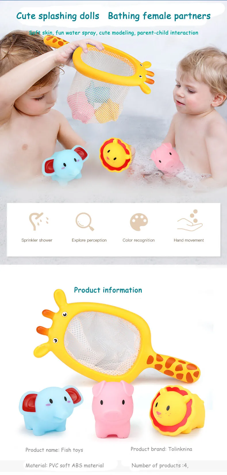 shower plastic toy cheap fishing bath toys waterfall baby 
