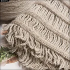 Knitting Scarf Fashion Girl's Knitting WOOL Scarf With Unique Techniques