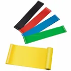 Fitness equipment latex resistance elastic small loop band