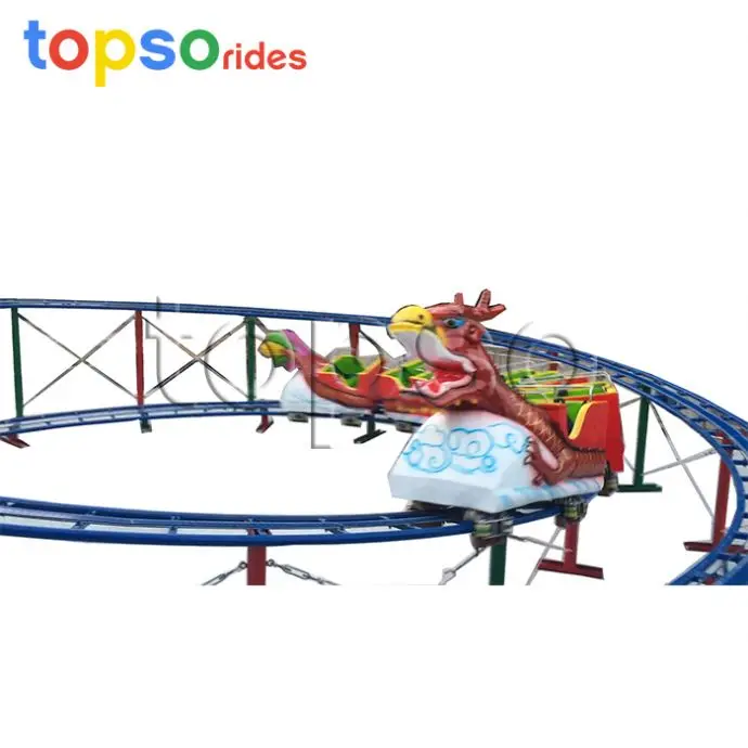 Nuevo diseño atractivo para los niños carnaval paseos dragón Deslizamiento con gran precio