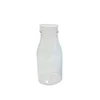 200ml 300ml clear PET milk bottle with screw cap plastic bottle