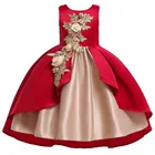 Wholesale 2019 summer sleeveless children girl 7th birthday party dress