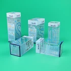 Color Print PP PET PVC Transparent Plastic Folding box Toy Packing Clear Gift Case