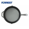 Preseasoned cast iron cookware hot sale Cast Iron Heavy Duty Grill Fry Pan Baking Griddle Cookware Skillet FDA and LFGB approve
