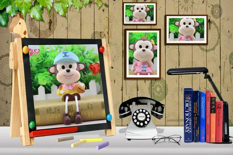 Monkey monkey doll hanging new gifts resin gifts festive ornaments trumpet