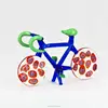 Arts and crafts handmade glass figurines glass bicycle figures