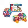 Hot Selling Magnet Tiles Magnetic Building Blocks Set 3D Model Toys for Kids