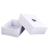 Wholesale white paper cardboard folding box custom gift packaging box manufacturer