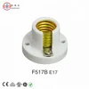 E17 porcelain lamp holder E14 ceramic lamp socket E10 E12 bulb holder