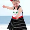 CR031A 1-6Y casual cotton summer dresses for kids baby summer dress