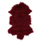 Natural Hides Area Rug Real Mongolian Tibetan Sheepskin Lamb Fur Pelt Rug Throws