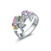 Hot sale Valentine's Day new color Unicorn rings in stock color pony opening adjustable rings wholesale