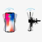 DIOUSI accessories car phone holder bracket with wireless charging for iPhone/android phones