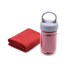 Instant cooling custom design logo print sport rally travel towel set luxury