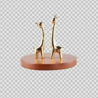 Wooden Lid Factory Direct Sale Wooden Candle Cover Wooden Candle Lid Metal Animal Wooden Candle Cover