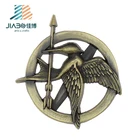 Jiabo custom made 3d metal game theme lapel pin badge for clothing