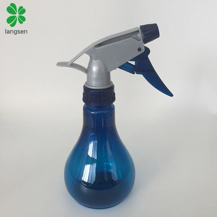 250ml 8oz drop shape hand trigger spray bottle