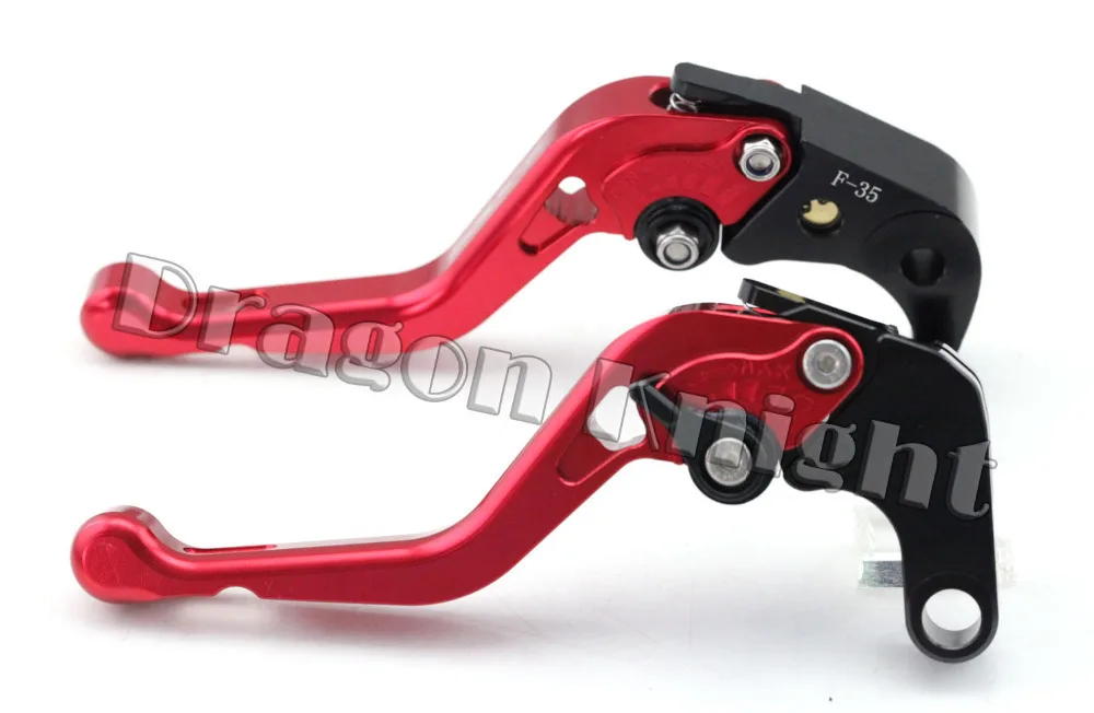 Motocycle Accessories For SUZUKI GSX-R 1000 09-15 Short Brake Clutch Levers Red