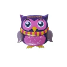 Handmade Resin Craft Mosaic Owl Polyresin Fridge Magnet
