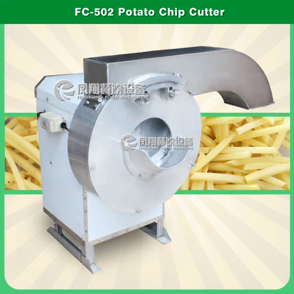 FC-502 sweet potato chopper french fries cutting machine vegetable chopper