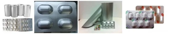 polyamide aluminum pvc alu alu foil application