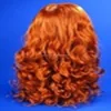 F6349 80s women kinky curly wig,tight curly wigs,brown curly wig
