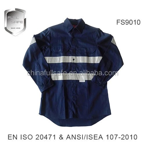 blue reflective shirt FS9010 workwear jacket