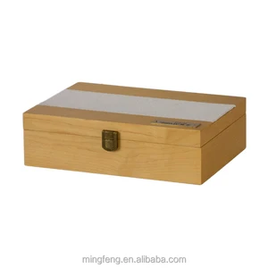 preferable chinese tea gift box wood tea box