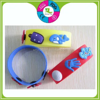 cheap promotional gifts detachable soft rubber wristbands with