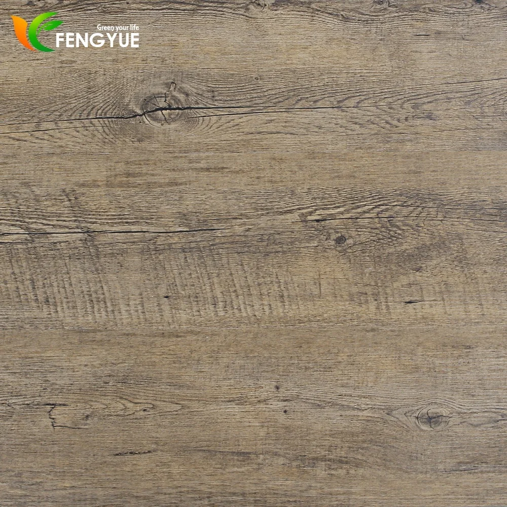 Factory Cheap Durable Pvc Plastic Flooring Sheet Looks Like Wood